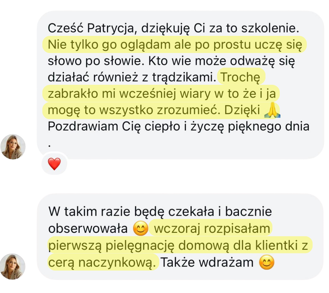Opinia kursantki: Super materiały i świetne wsparcie